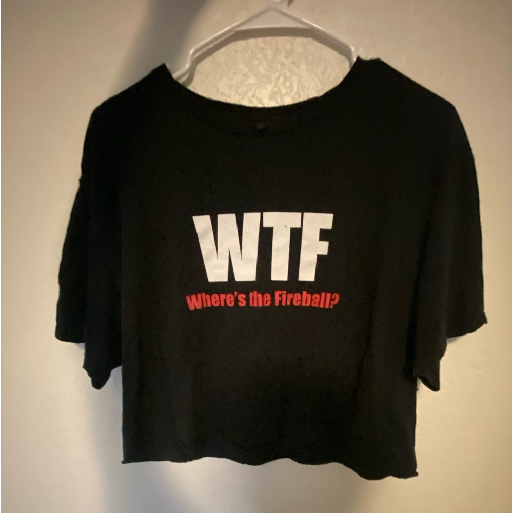 Fireball Cropped Tee - Picture 2 of 2
